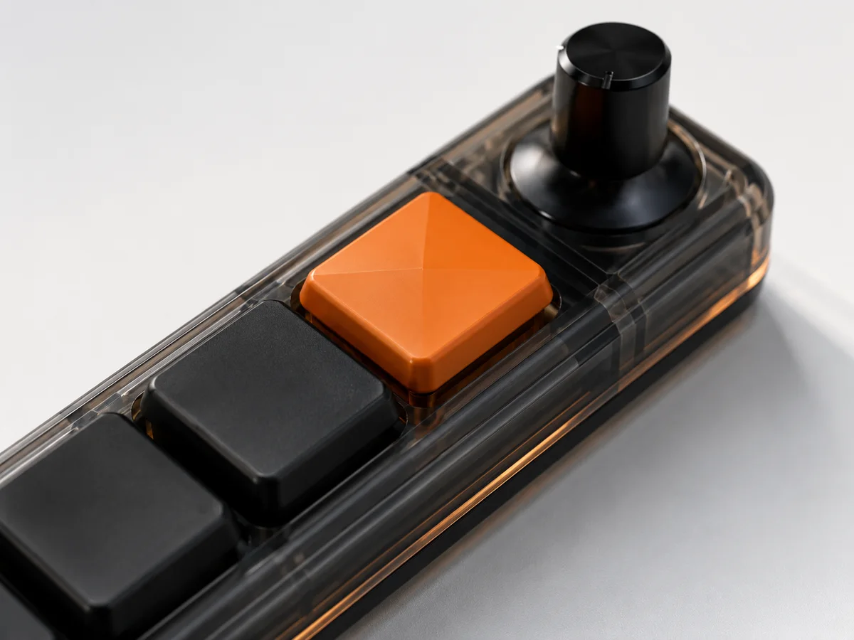 Close detail of Keybar